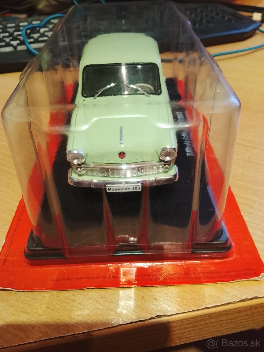 Predám nový nerozbaleny model Moskvic 403-1963 - 4