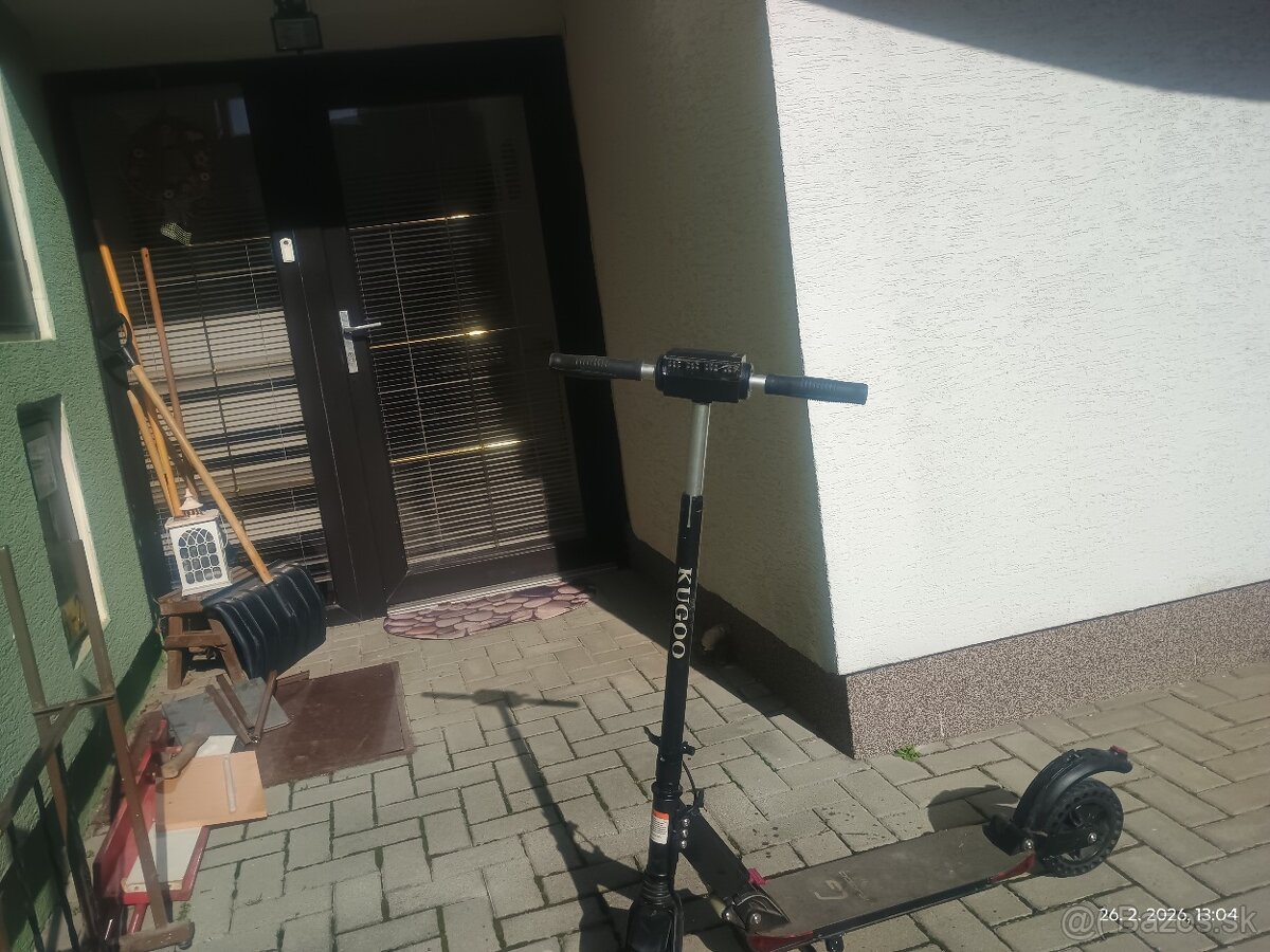 Elektrická kolobežka kugooo - 4