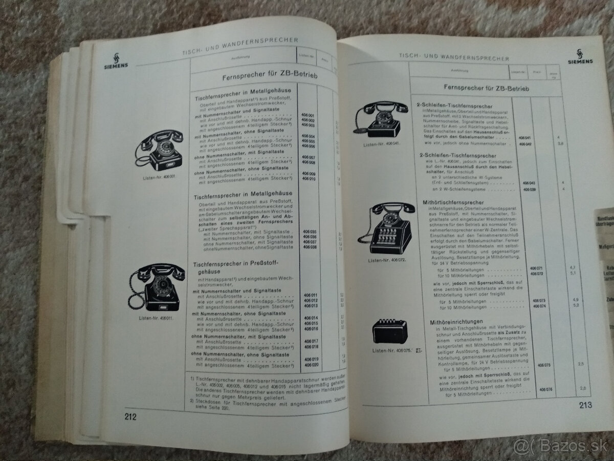 Siemens - starý katalóg - 4