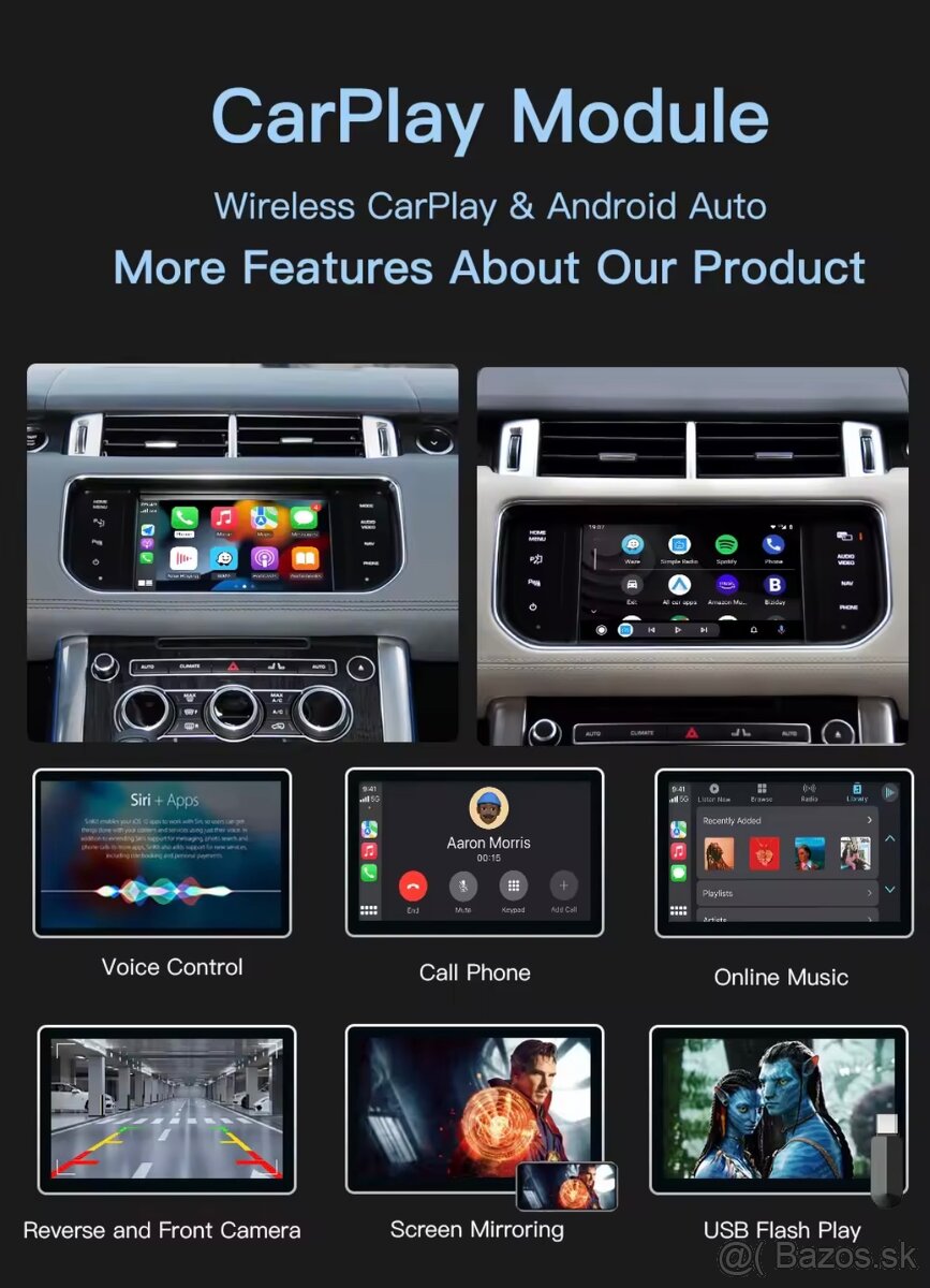 CarPlay Land Rover / Range Rover / Jaguar