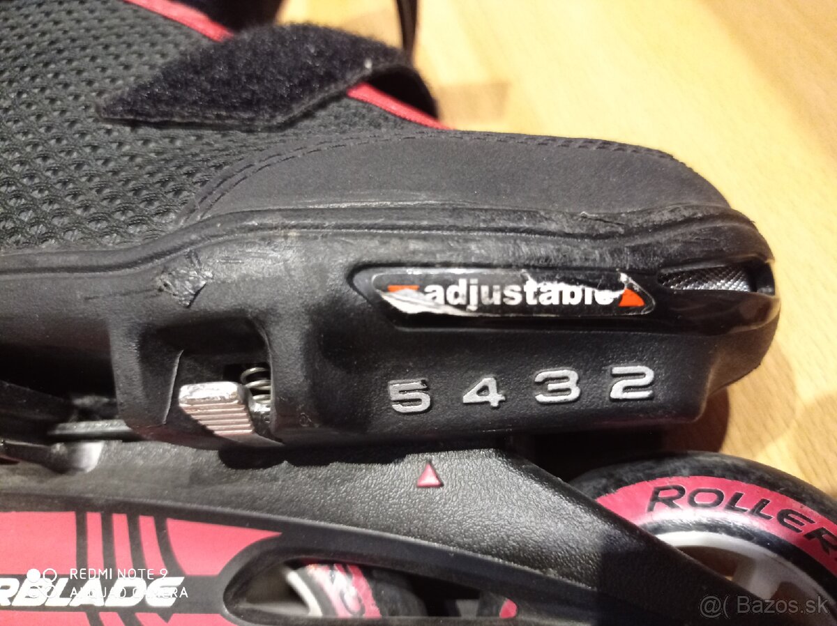 Predám korčuele Rollerblade Spitfire SL G - 4