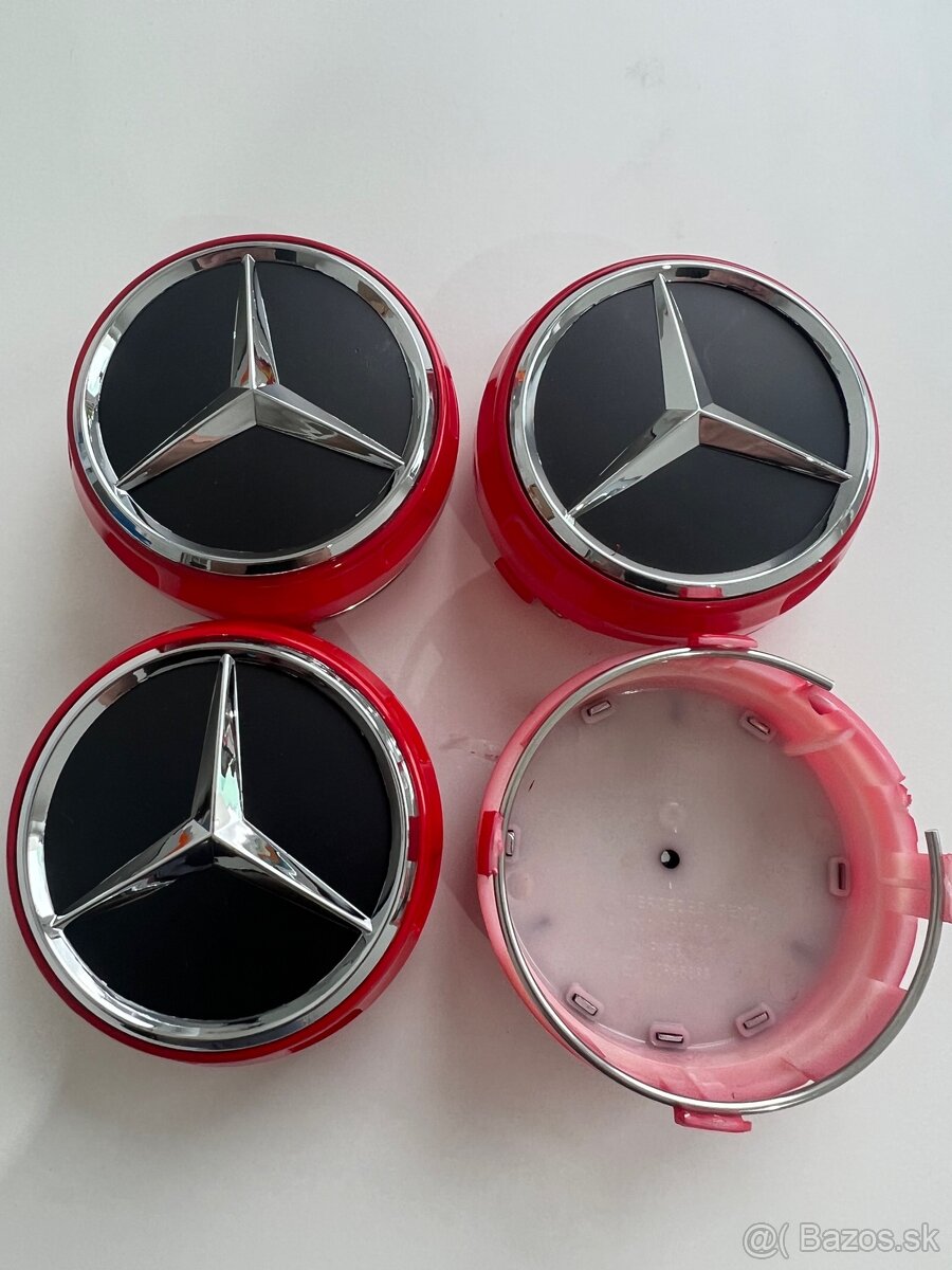Mercedes Benz - stredove krytky predlzene AMG - 4