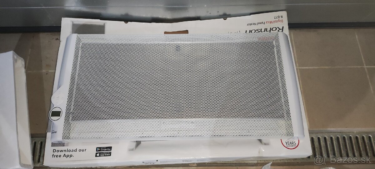 Vykurovací infra konvektor Rohnson R-077 Mica Wi-Fi - 4