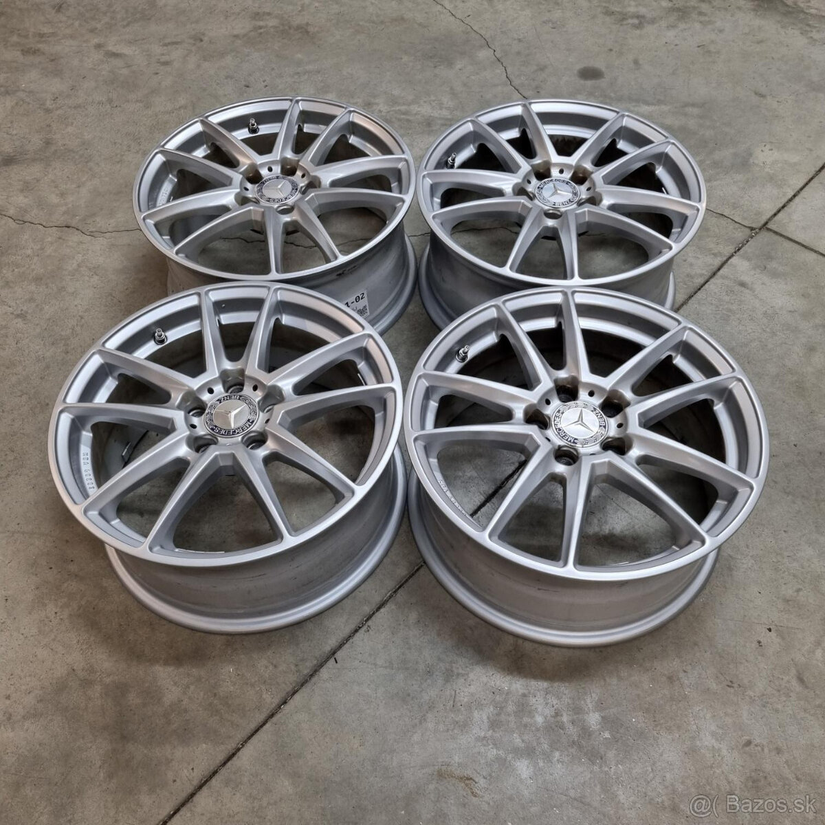 Hliníkové Brock disky 5x112 R17 7,5J ET47 - 4