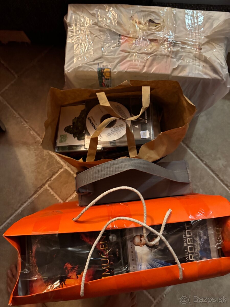 Zbierka DVD a CD cca 500 ks - 4