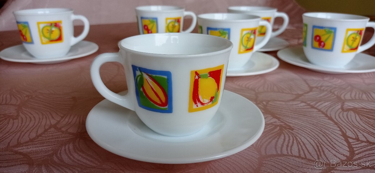 Šálky - sada 6 ks - 4