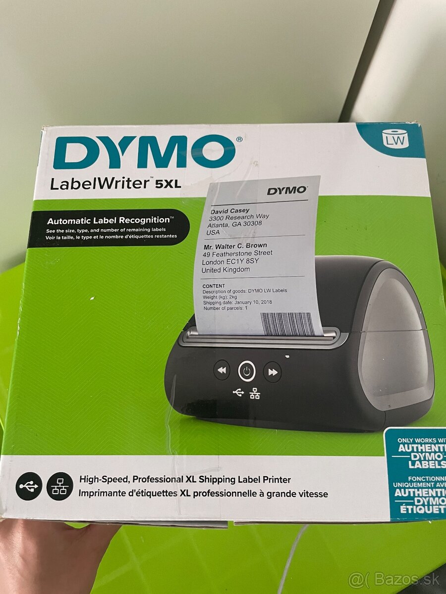 Termotlačiareň DYMO Labelwriter5XL - 4
