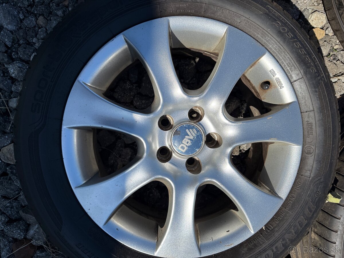 Elektrony 5x100 r16 škoda Seat Audi vw - 4