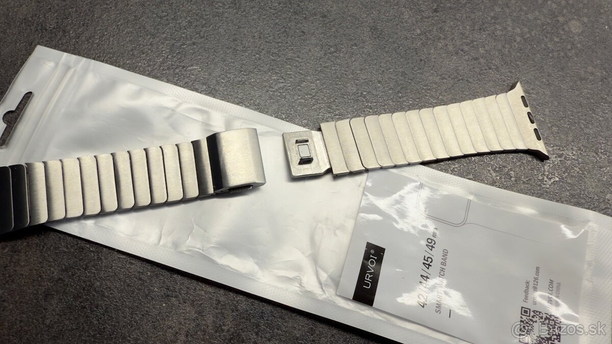 Predám kvalitný nerezový Magnetický remienok ku Apple Watch - 4