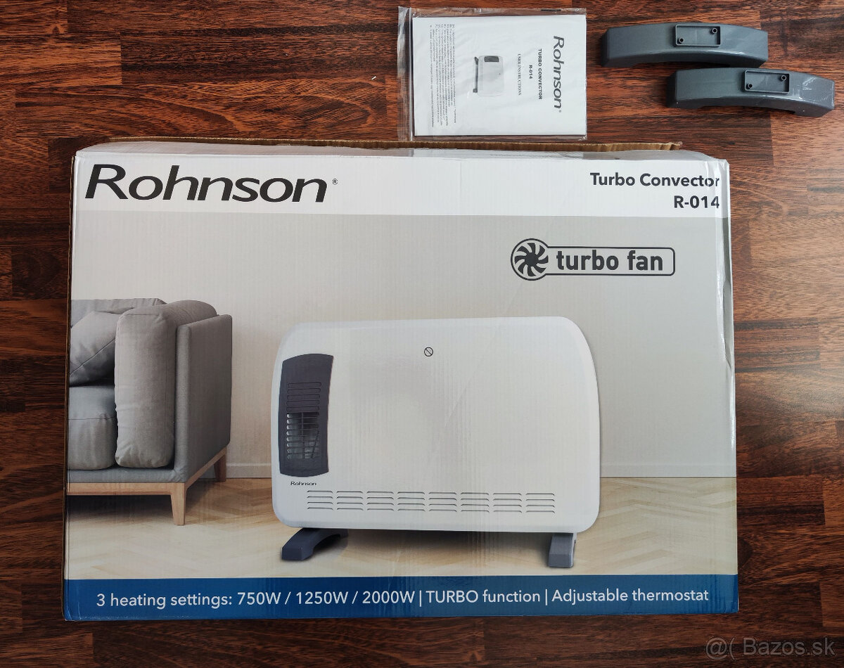 Teplovzdušný konvektor Rohnson R-014 - 4
