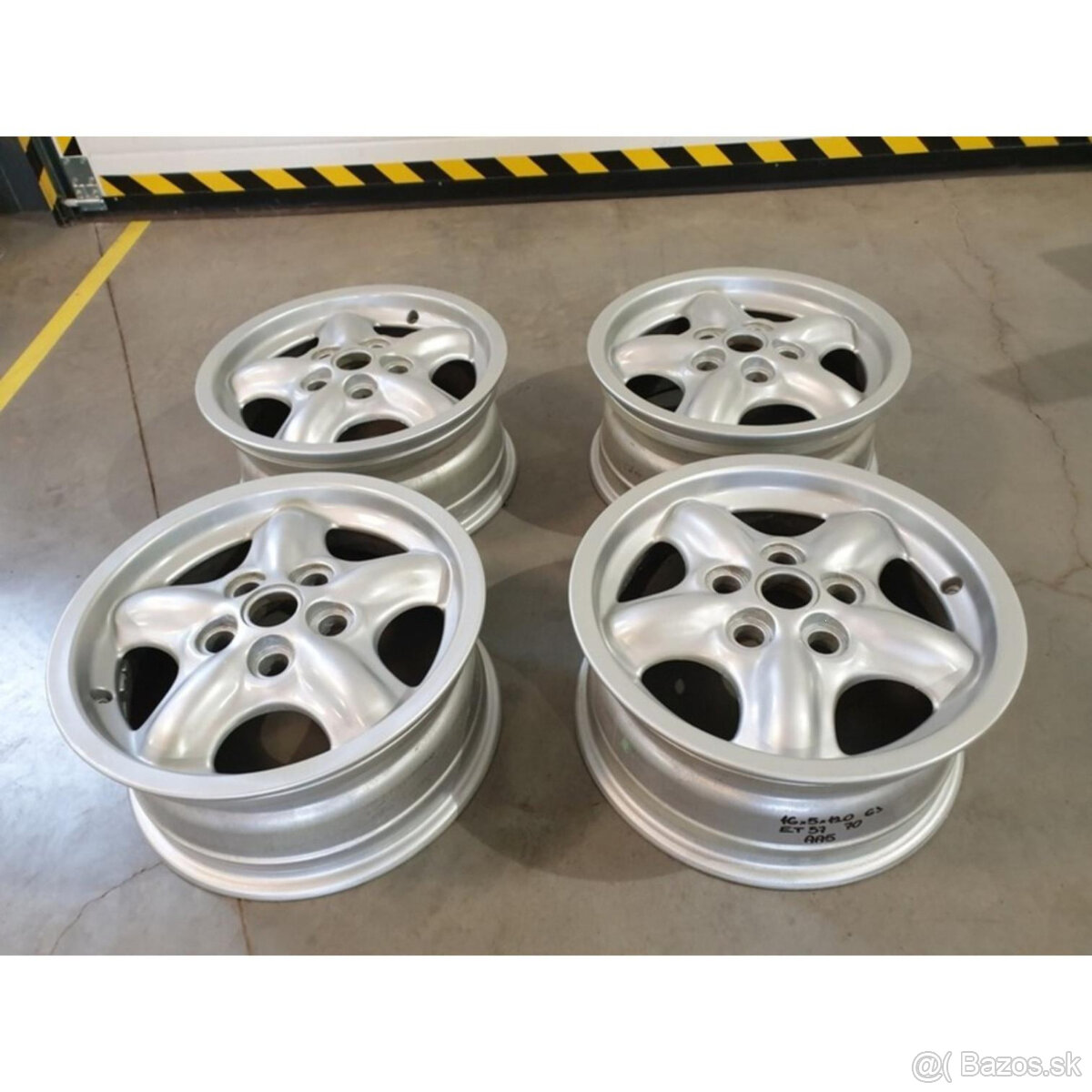 Hliníkové disky 5x120 R16 6J ET57 - 4