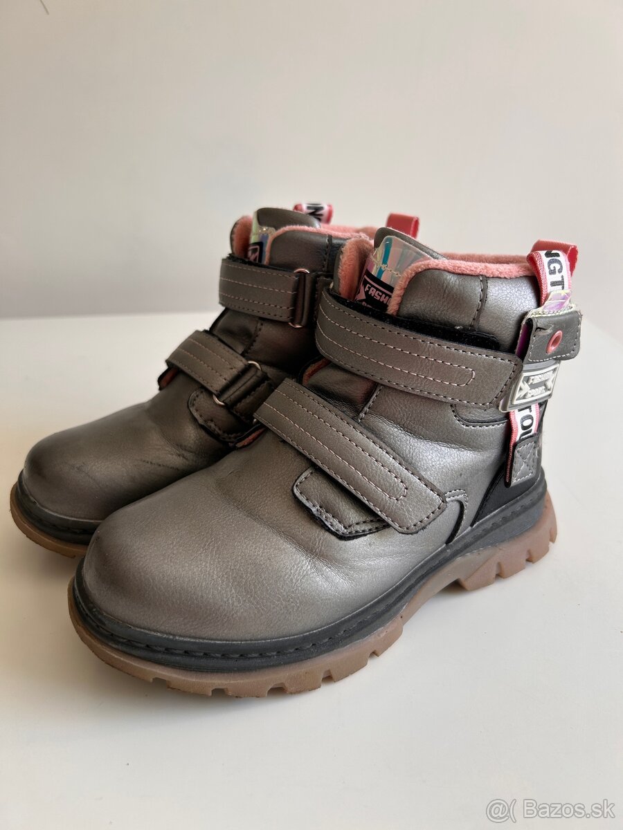 Dievčenské zateplené čižmy 30 - 4