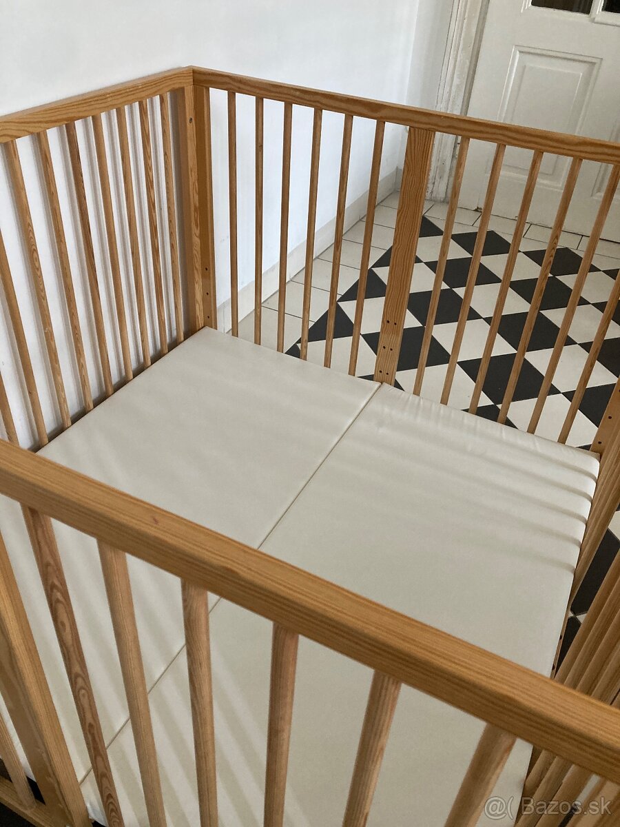 Detská drevená ohrádka - 4