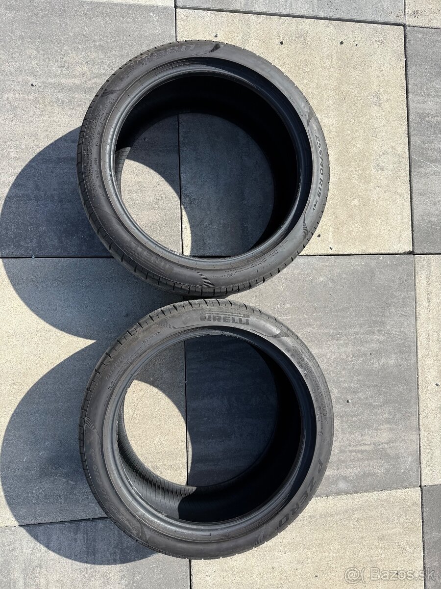 2ks Pirelli Pzero 255/40 r19 - 4