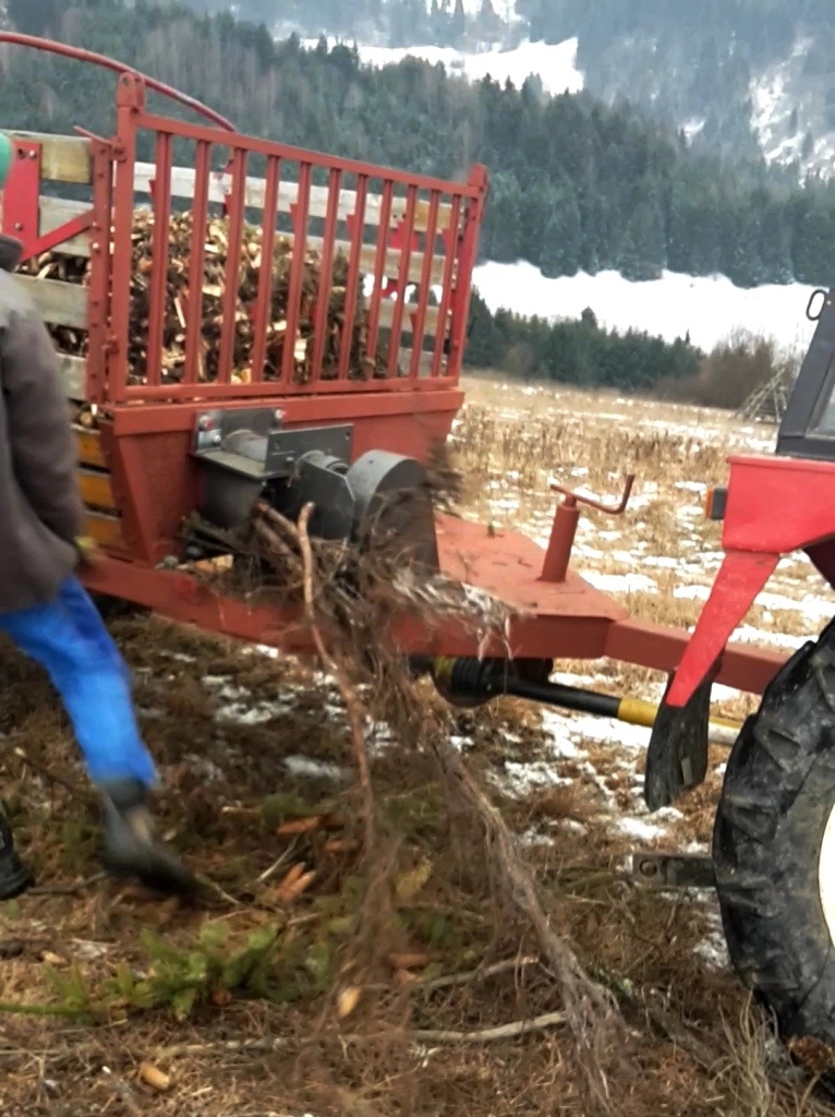 štiepkovač špalikovač drvič konarov - 4