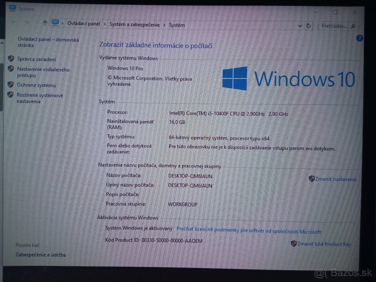 Herný PC RTX3070 + monitor - 4