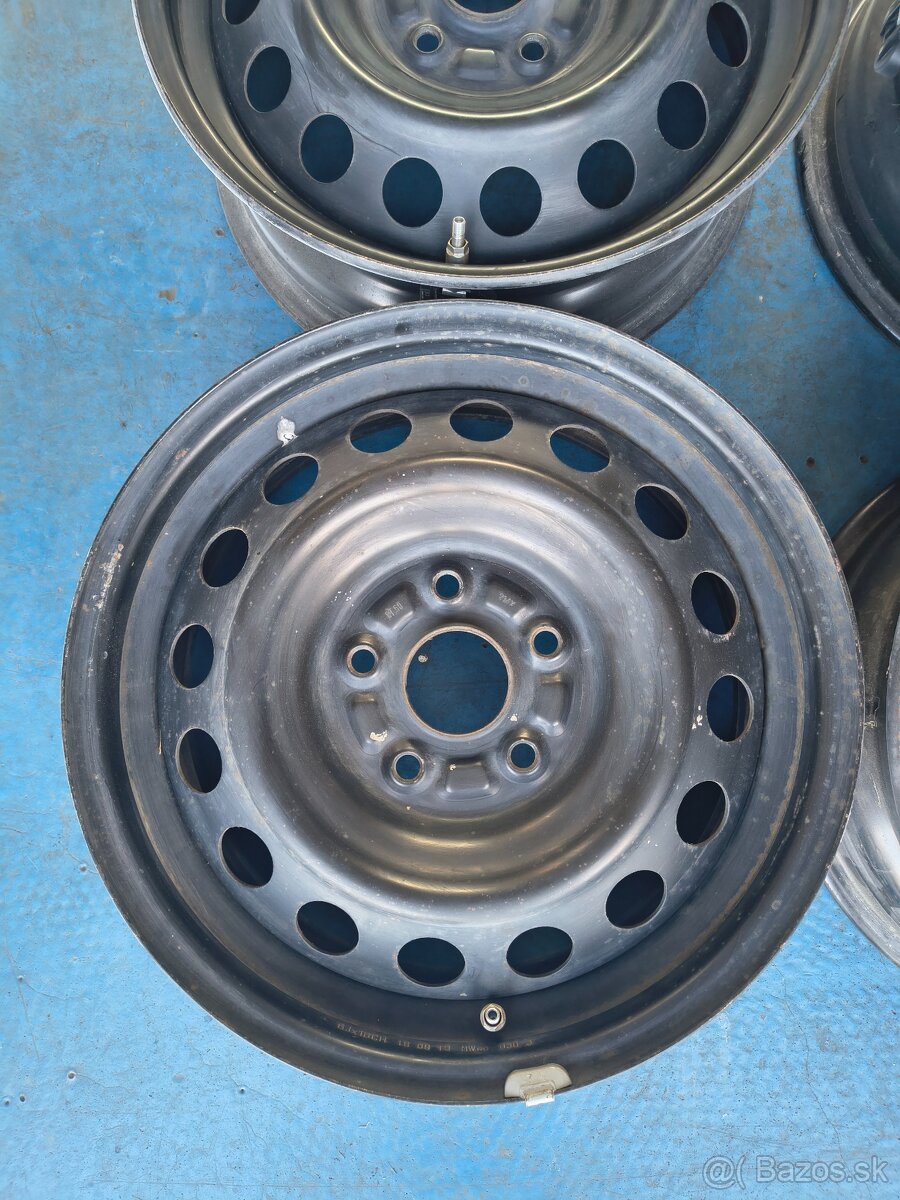 Plechové disky R16 x 6J, 5x114,3 - 4