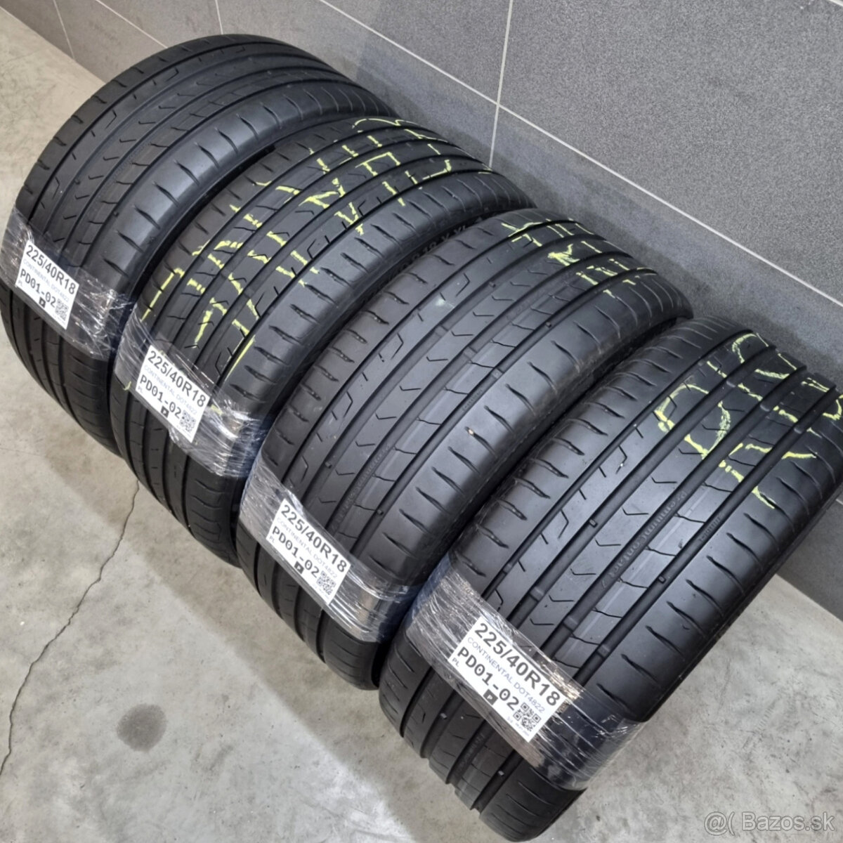 Letné pneumatiky 225/40 R18 CONTINENTAL - 4