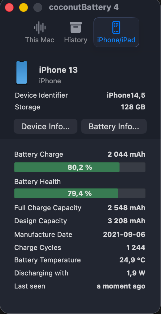 Predám iPhone 13 128 GB modrý - 4