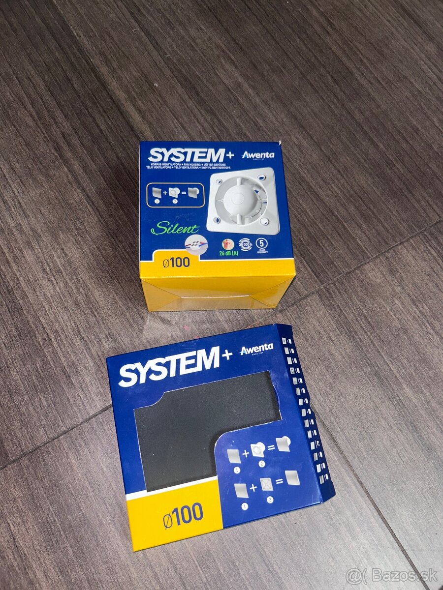 Ventilátor WC Kúpeľňa + predný panel - 4