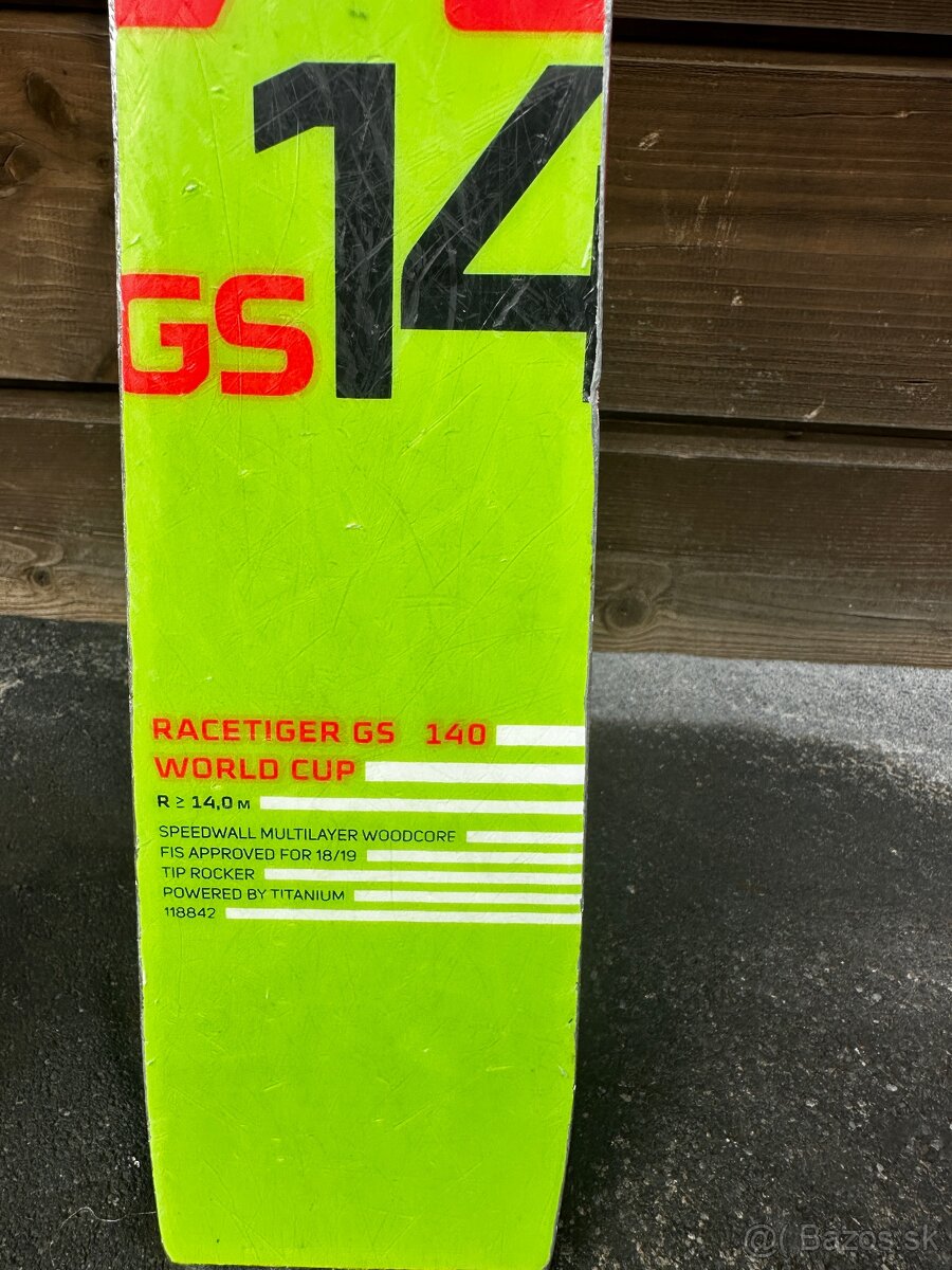 Detské lyže VÖLKL RACETIGER 140 + lyžiarky DALBELLO 225 mm - 4