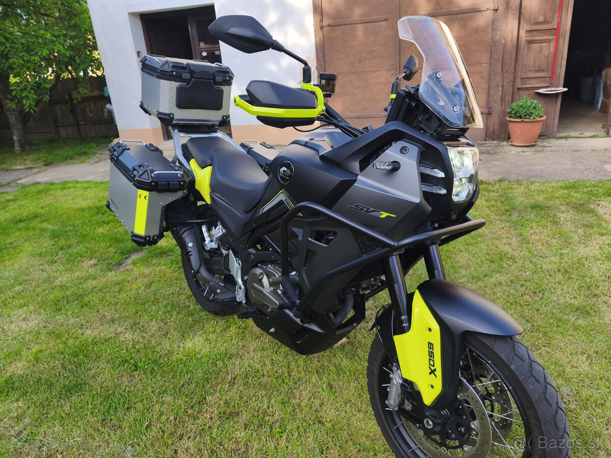 QJ Motor SVT650X - 3 kufre, 1.majiteľ, v záruke ešte 2 roky - 4