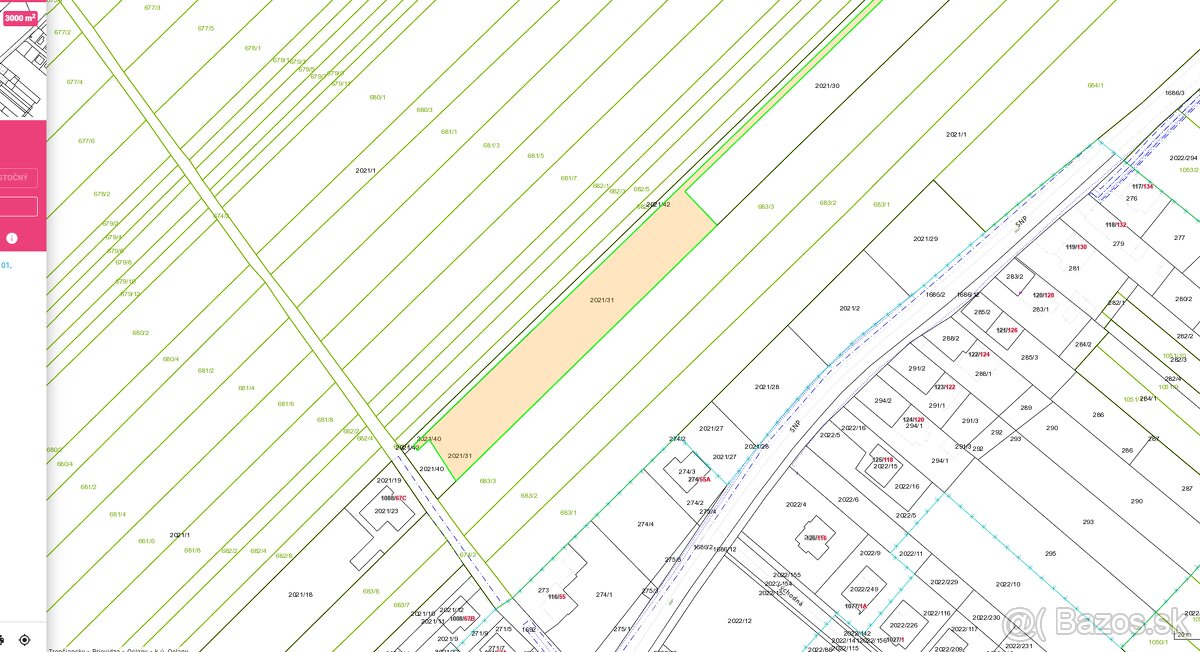 Predaj investičného pozemku v obci Oslany... - 4