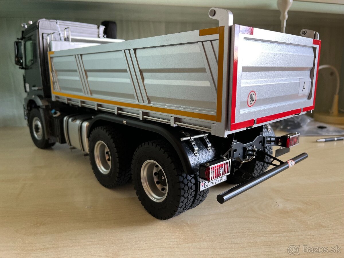 Mercedes Arocs 6x6 sklopka - rc model 1:14 - 4