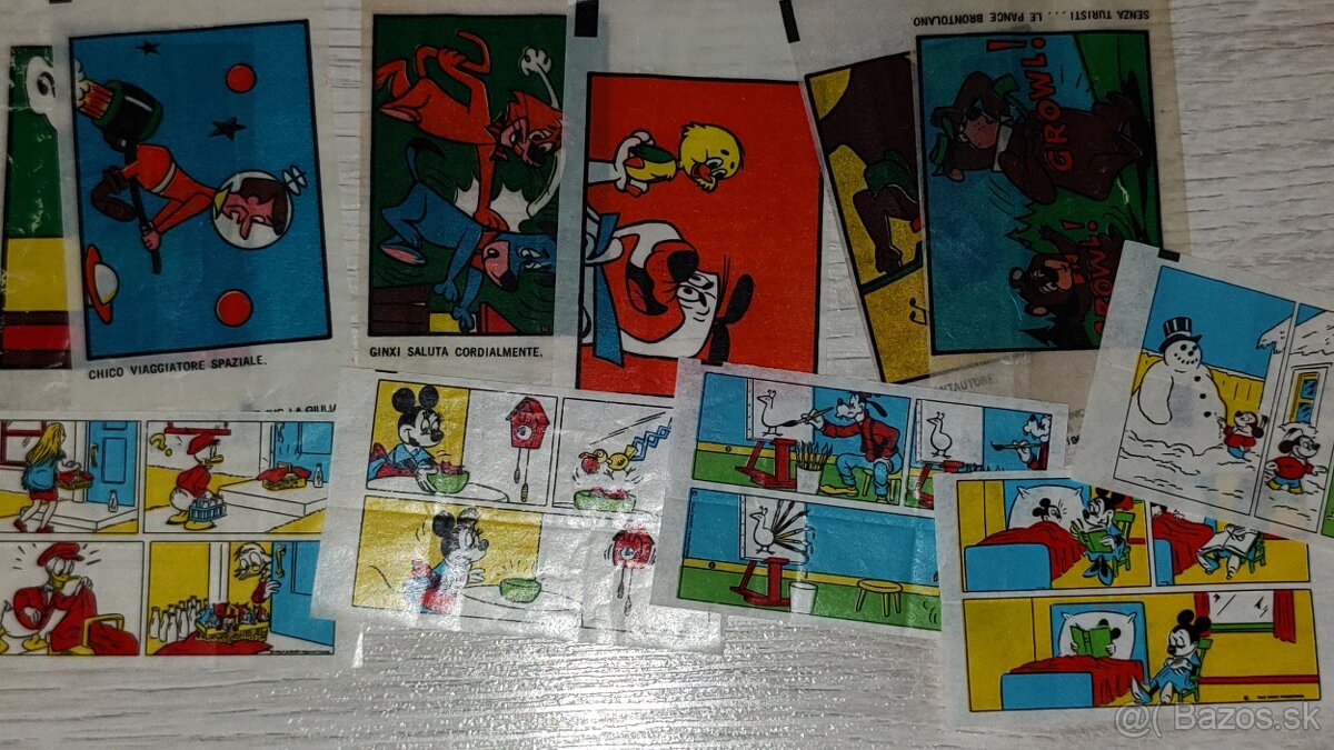 Staré obaly zo žuvačiek - 4