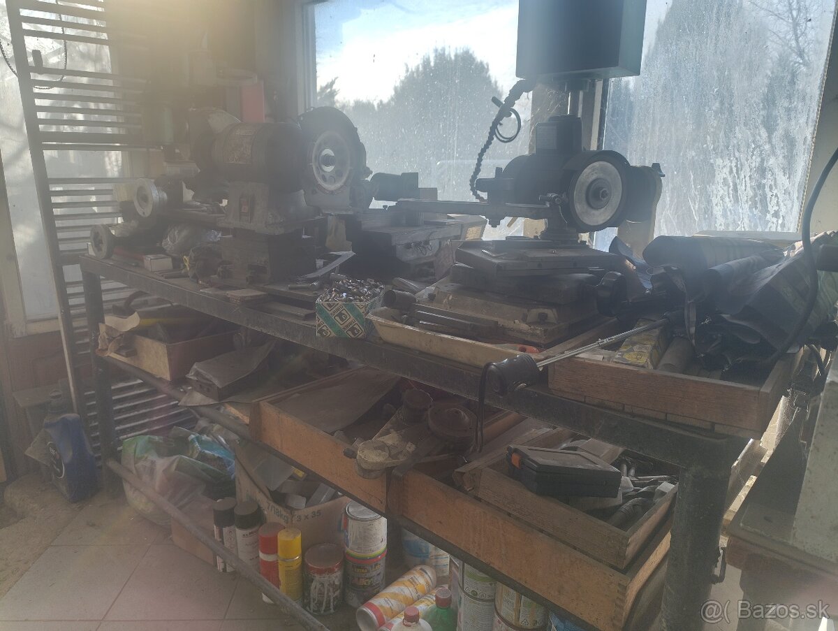 Strojárska dielňa -ostrenie náradia - 4