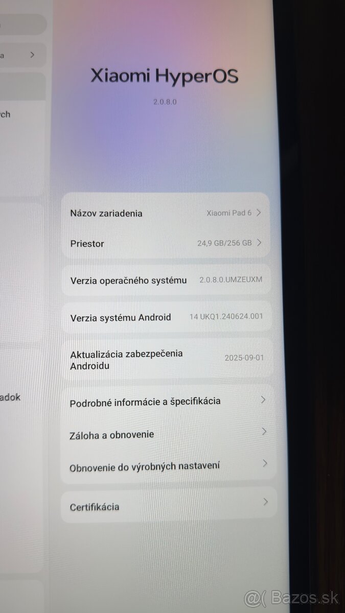 Xiaomi Pad 6 8GB/256GB - 4