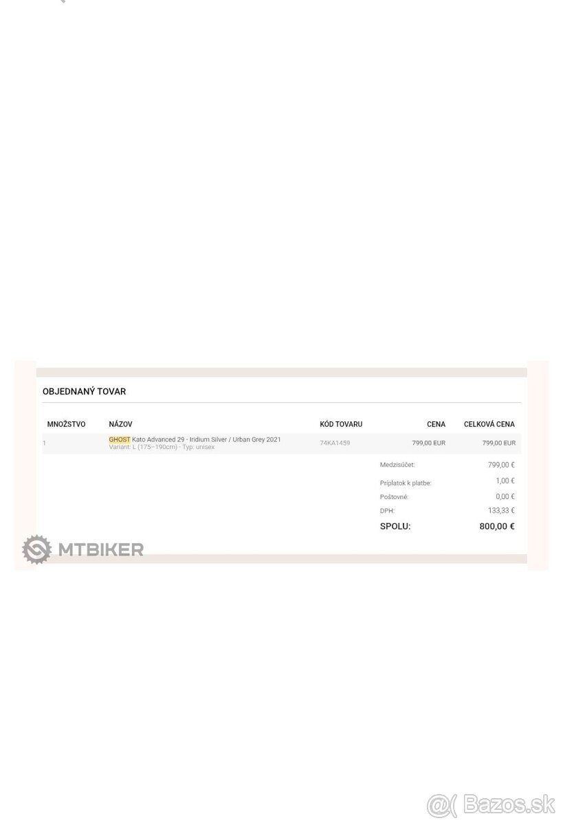 Ghost Kato advanced 29, veľkosť L - 4