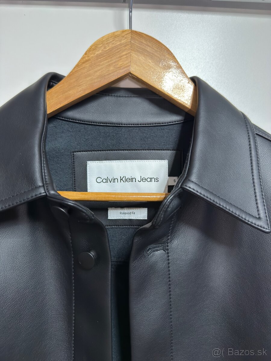 Calvin Klein kožená bunda - 4
