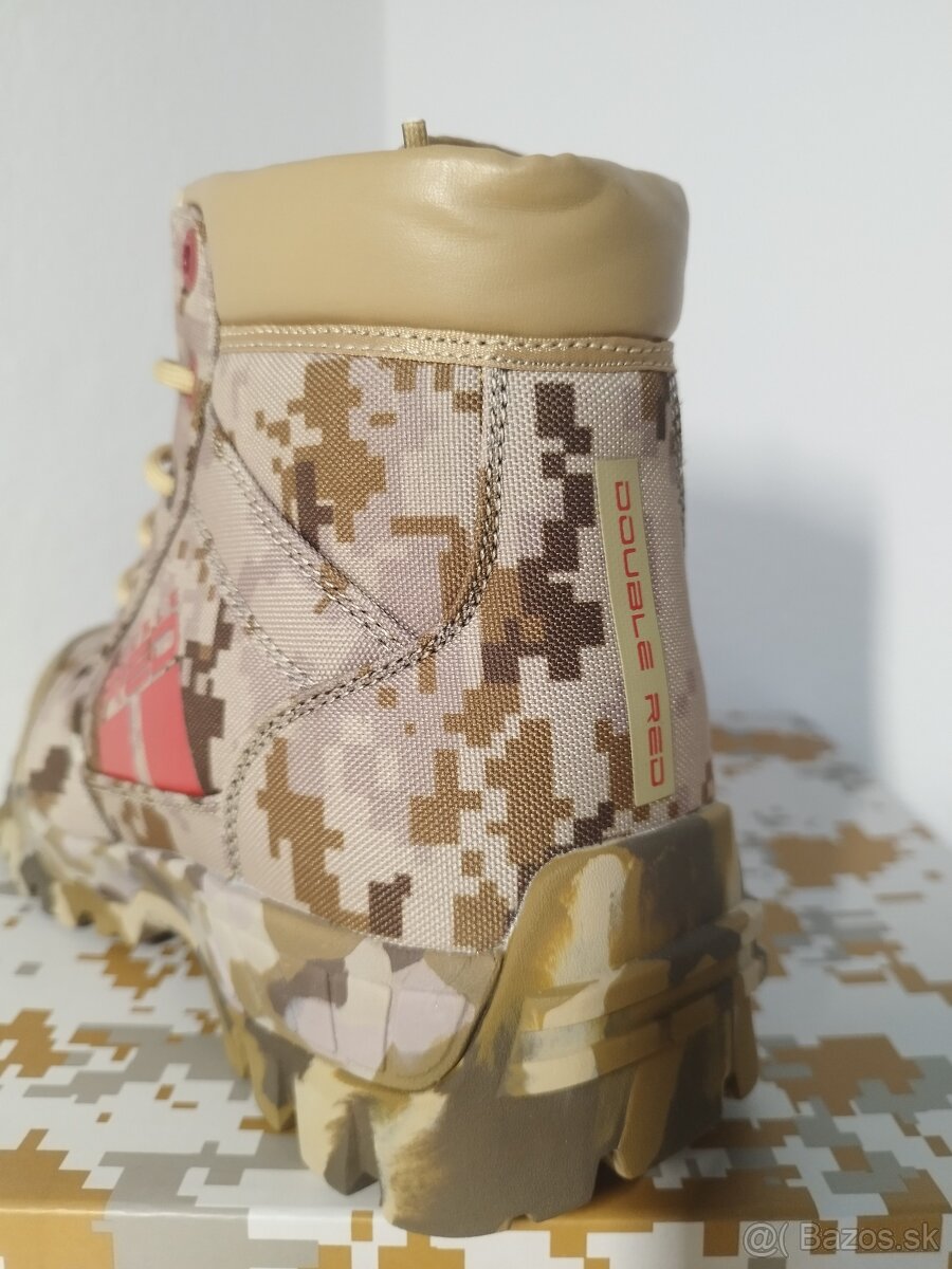 Double Red URBAN Digital Camo Boots - 4