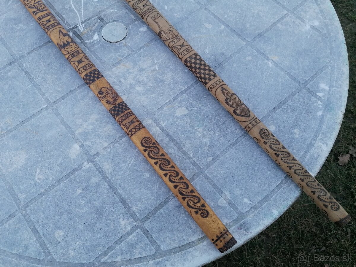 Predám starožitné drevené valašky - 4