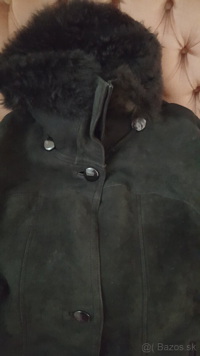 KOŽUCH- dámsky - brúsená koža-DOHODA - 4