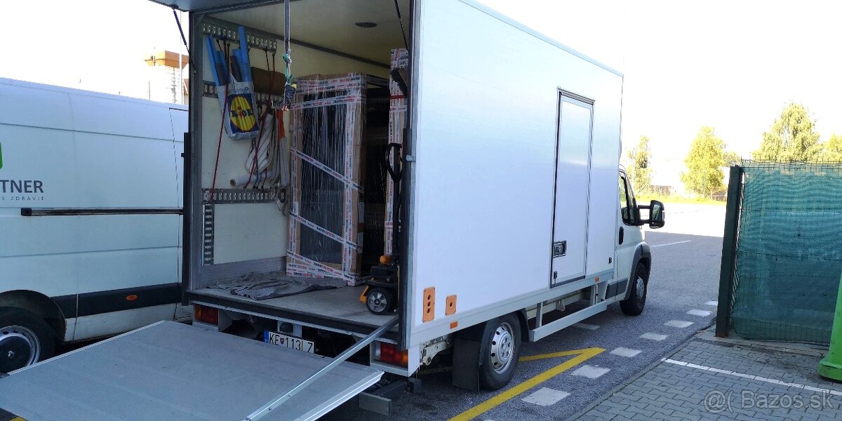 AUTODOPRAVA SŤAHOVANIE KOŠICE FIAT DUCATO - HYDR. PLOŠINA - 4