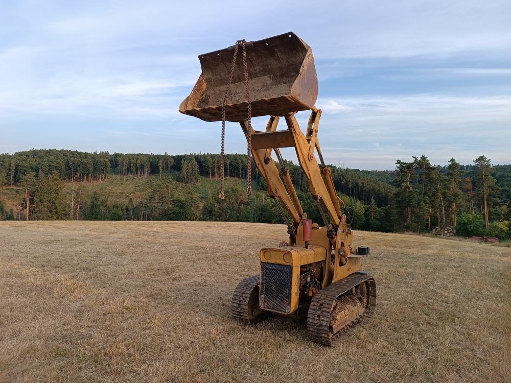 Pásový nakladač,buldozer Massey Ferguson MF 244 3 válec - 4