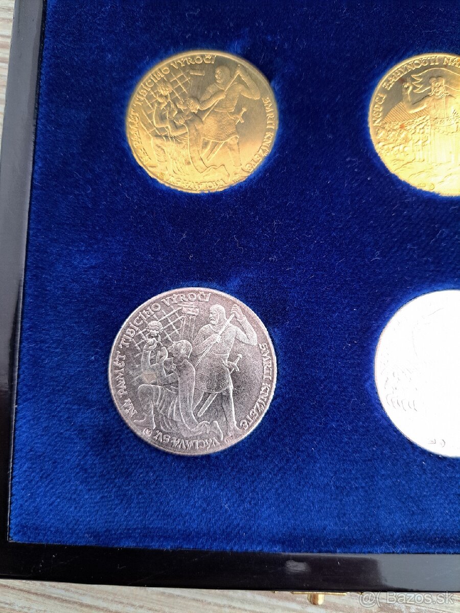 AG + AU Sada Zavraždenie sv. Václava 1929/R17 RR - 4