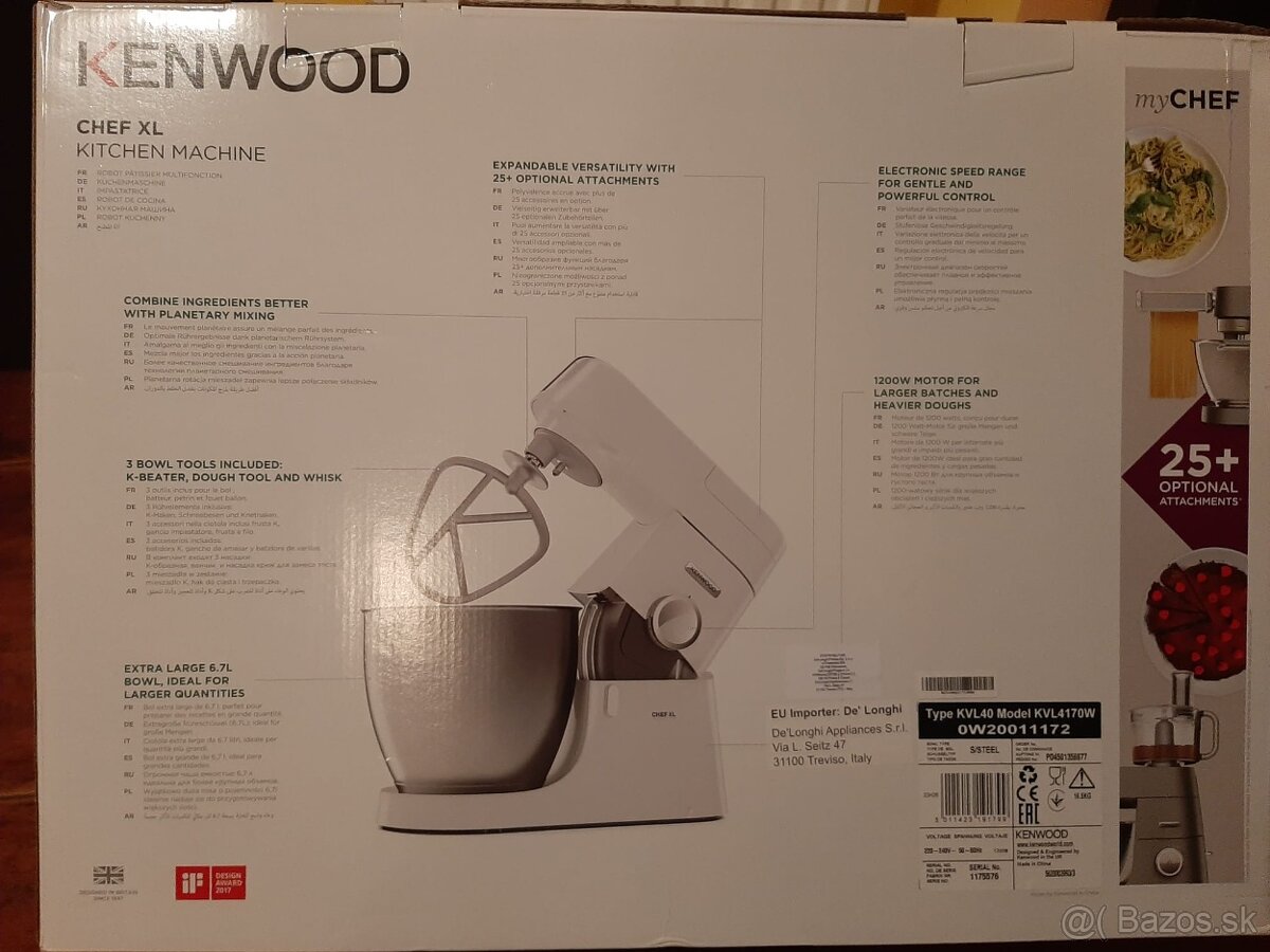 Kuchynský robot KENWOOD Chef XL - 4