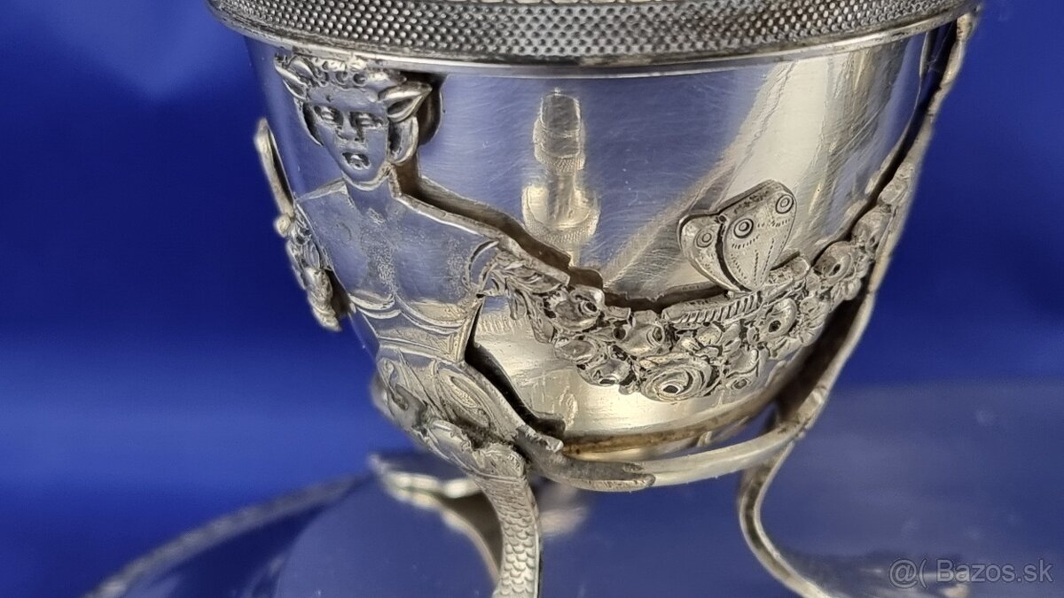 Strieborný kalamár /vyše 240.ročný / 1050 gr. - 4