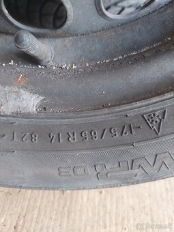 zimna sada 4x100 R14, zimne pneu 175/65 r14 - 4