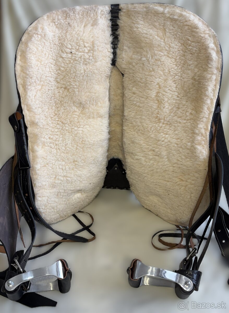 Westernový sedlový komplet 2) černý WADE - 4