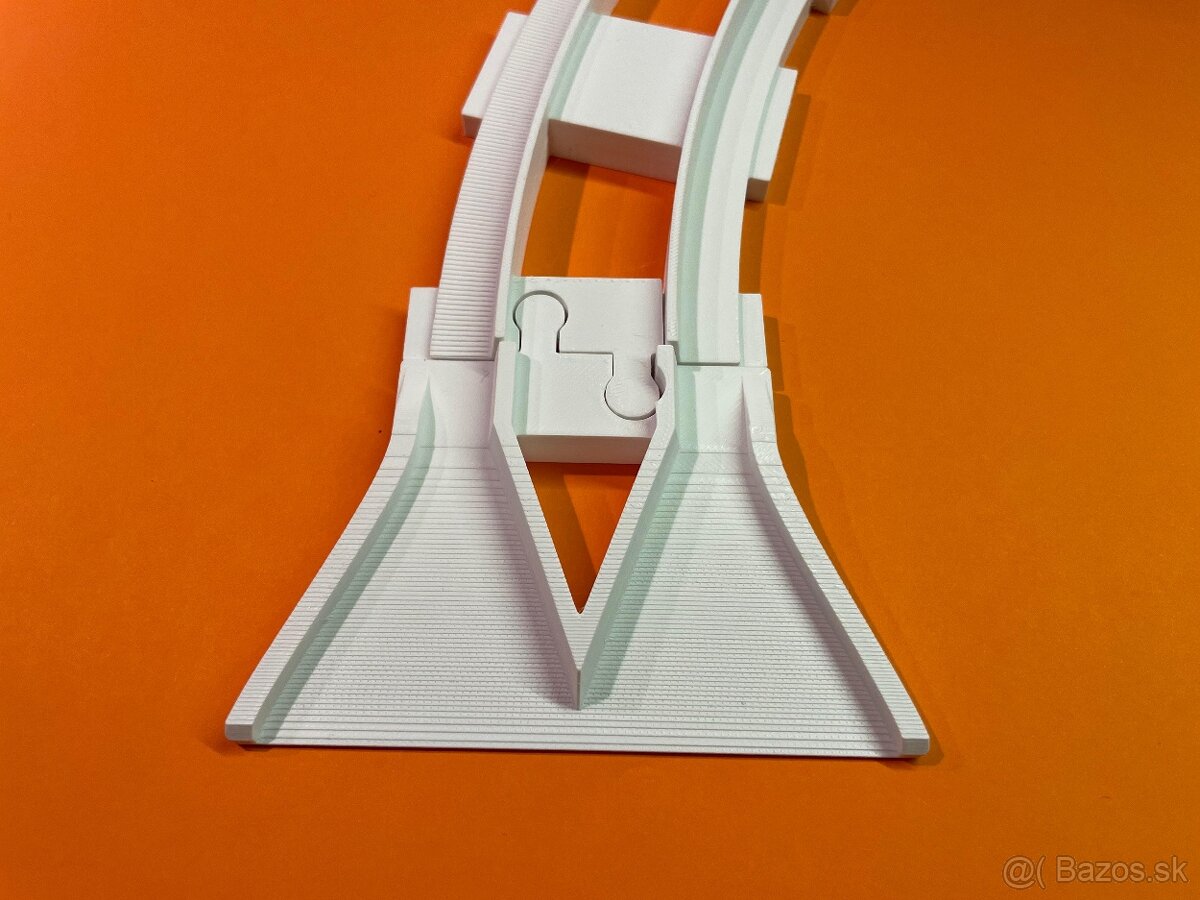 Koľajnice kompatibilné s LEGO Duplo - 4