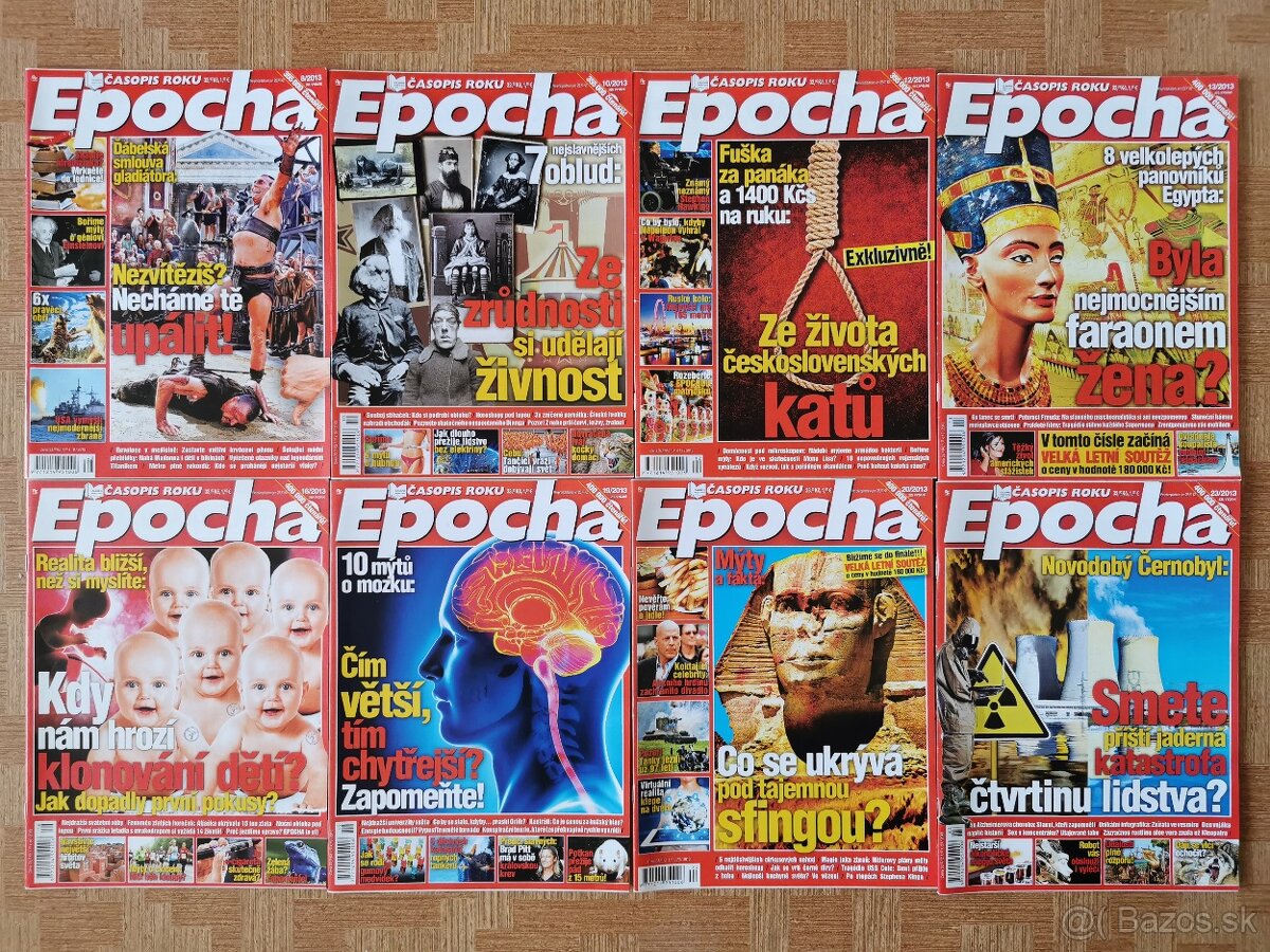 Časopisy VICTORIA, M&F, EPOCHA... - 4