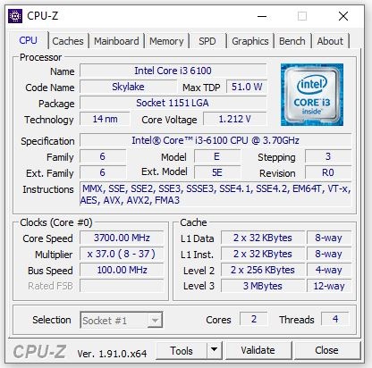 Intel Core I3 - 4
