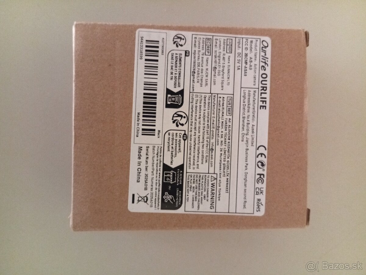 Mini Wi-Fi bezpečnostná kamera s SD kartou - 4