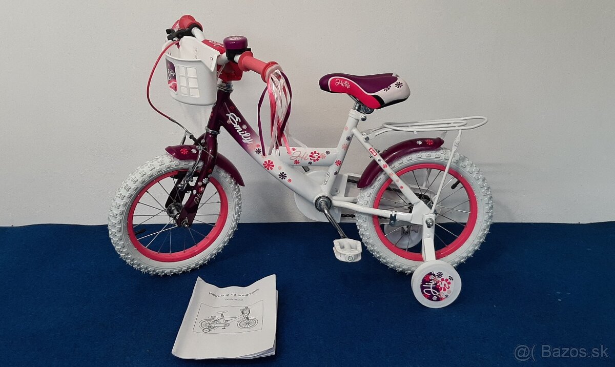 Detský bicykel 14 Pink - 4