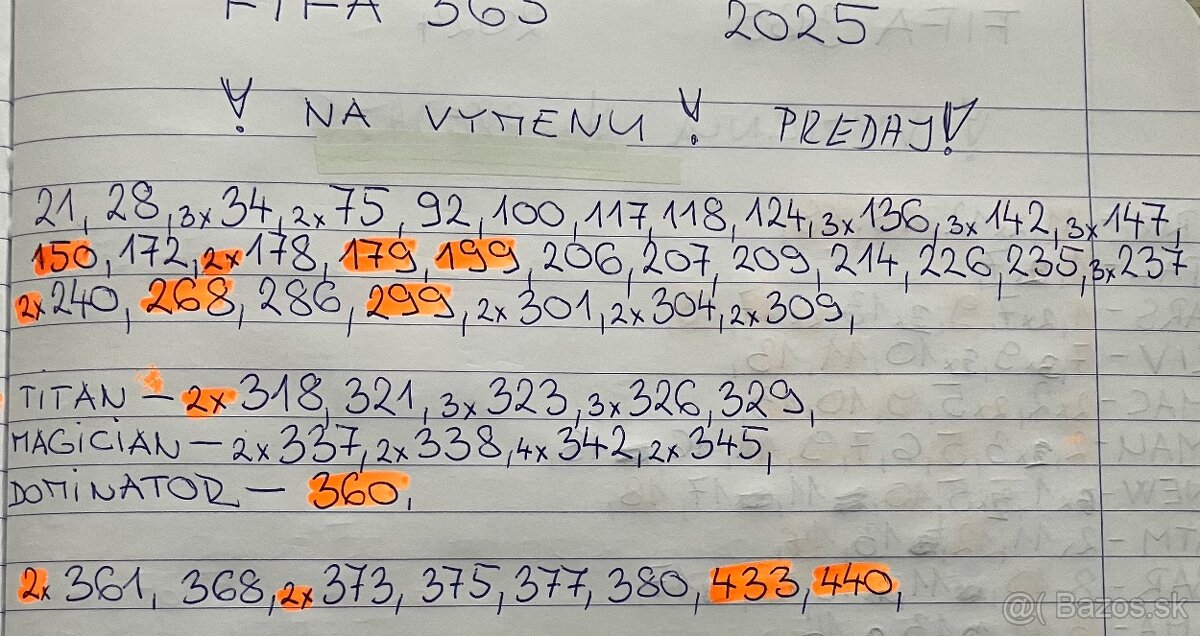 Futbalové kartičky - 4