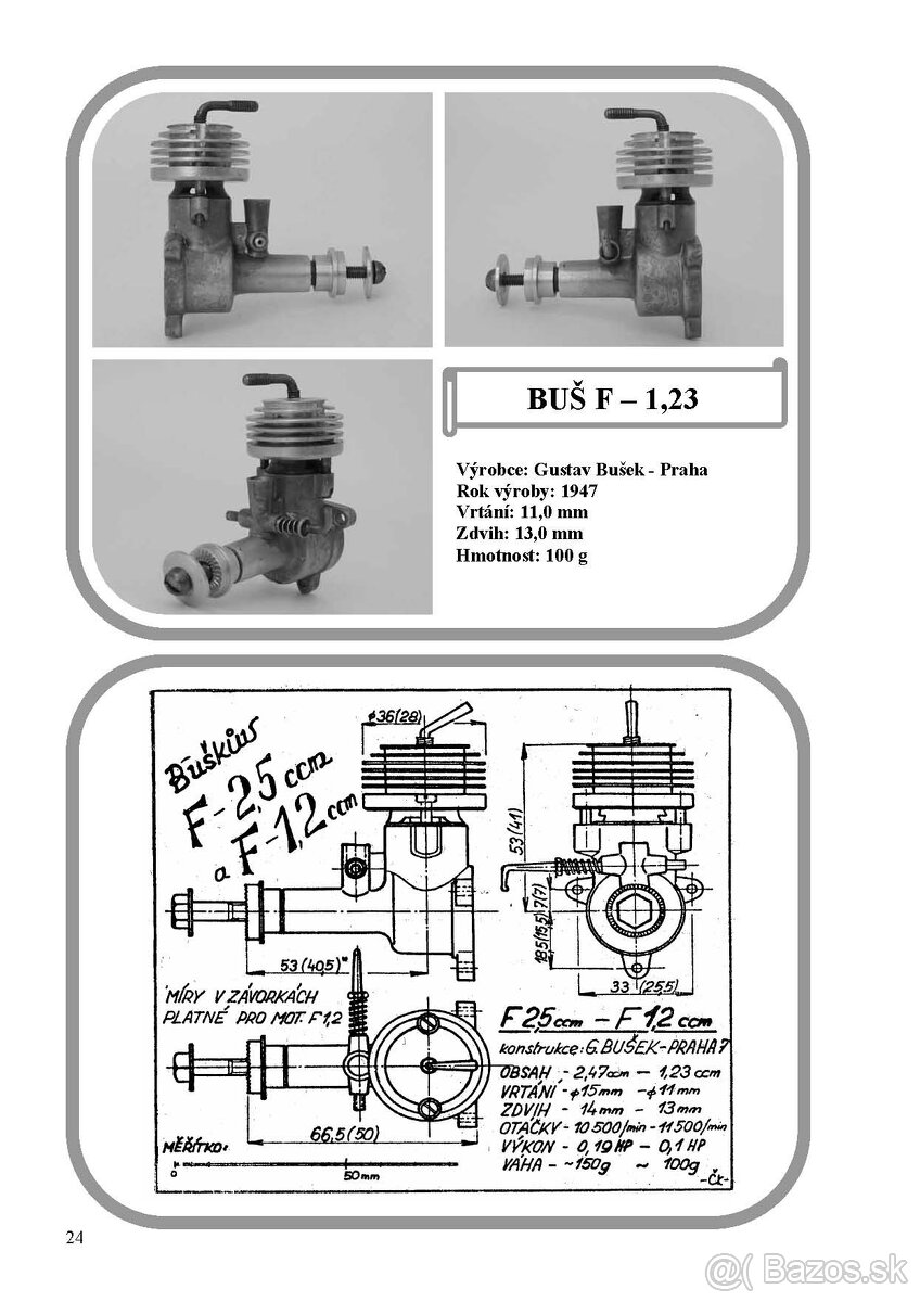 Kniha České modelárske motory - 4